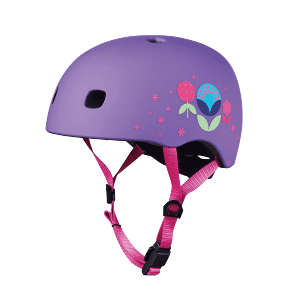 Micro Kaciga Floral Purple slika 2