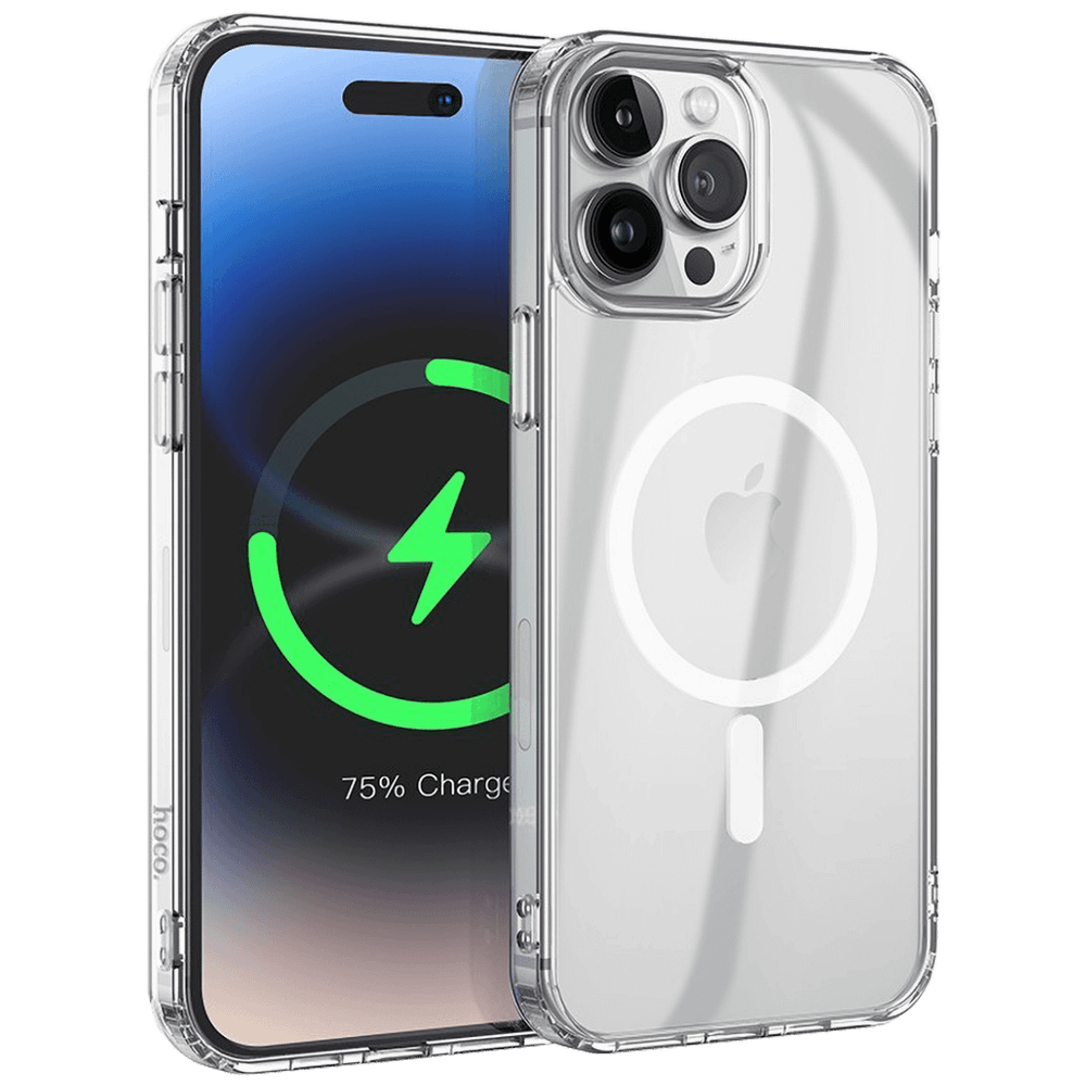 hoco. Navlaka za iPhone 14 Pro, magnetic, transparent - Phone case iP14 Pro slika 2