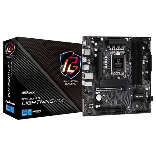 ASROCK B760M PG LIGHTNING/D4 matična ploča slika 1