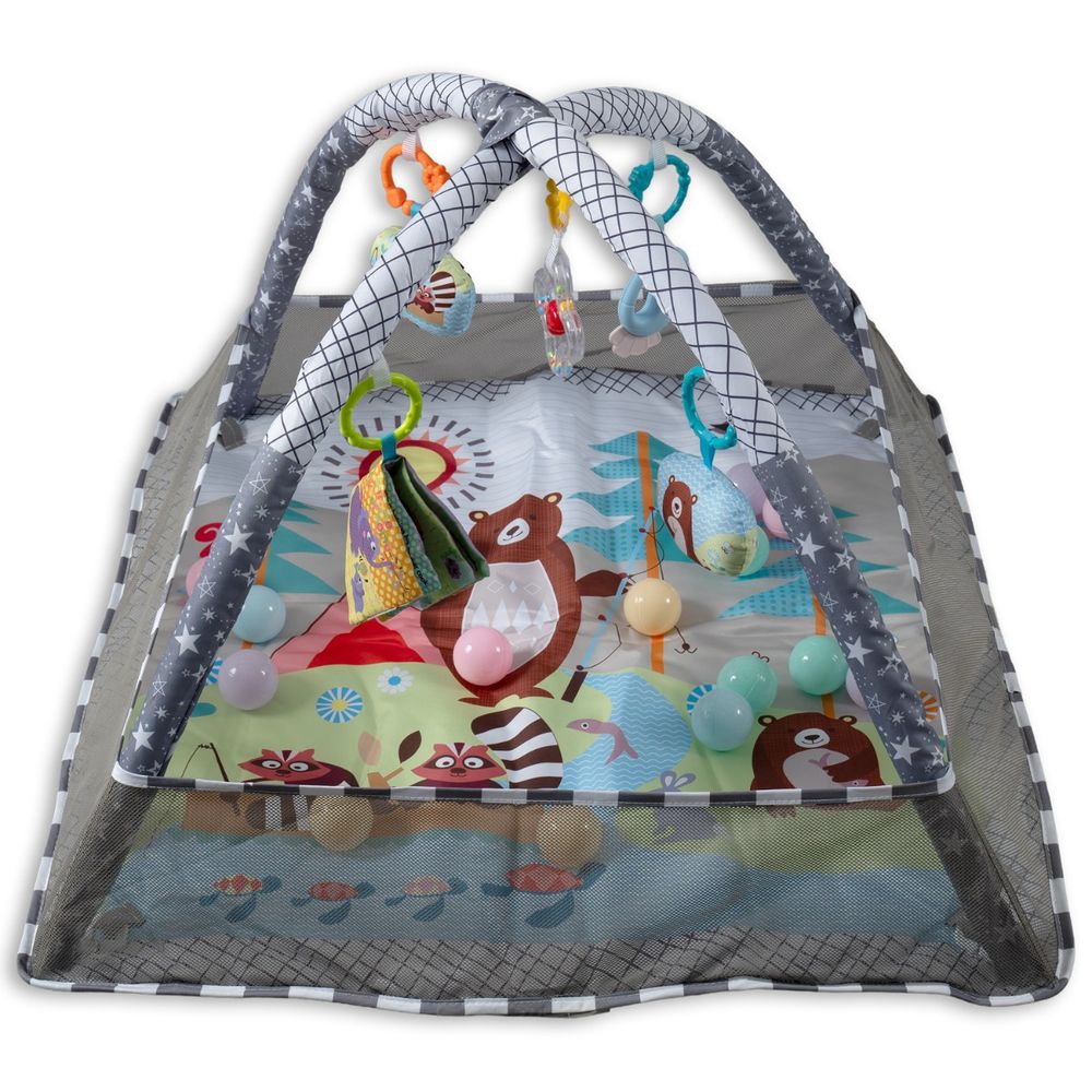 Bertonne edukativna podloga s lopticama Activity Mat - Šarena slika 2