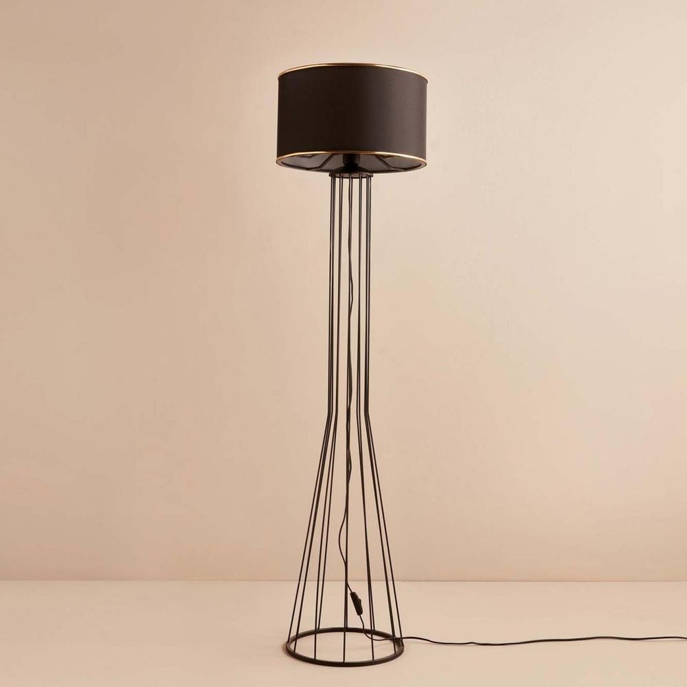 AYD-3499 Crna Podna Lampa slika 1
