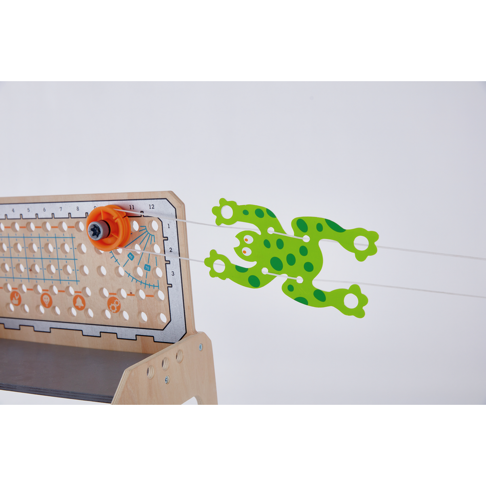 Hape Drvena radionica sa alatom Discovery Scientific Workbench E3028A slika 2