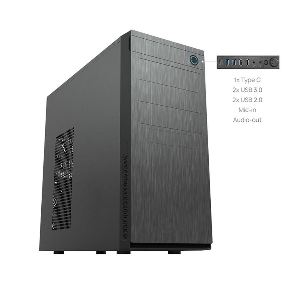 Chieftec CASE HC-10B-OPmidi case slika 2