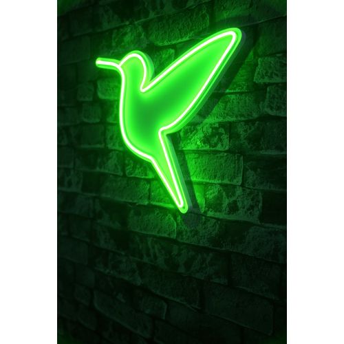 Wallity Ukrasna plastična LED rasvjeta, Little Bird - Green slika 9
