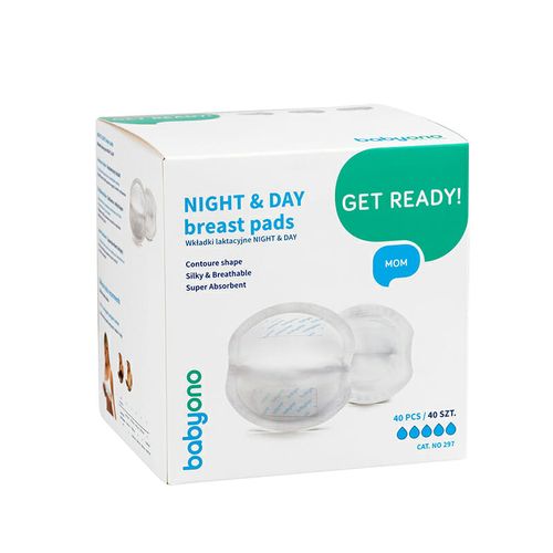 BabyOno Night&amp;Day jastučići blazinice 40 komada slika 2