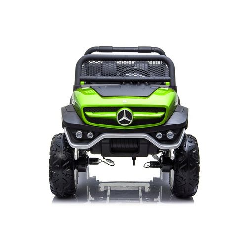 Licencirani Mercedes Unimog zeleni - auto na akumulator slika 3