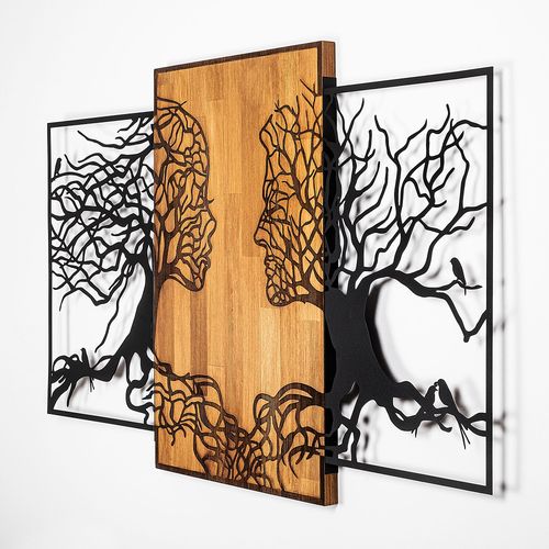 Wallity Tree Love - 312 Black
Walnut Decorative Wooden Wall Accessory slika 6