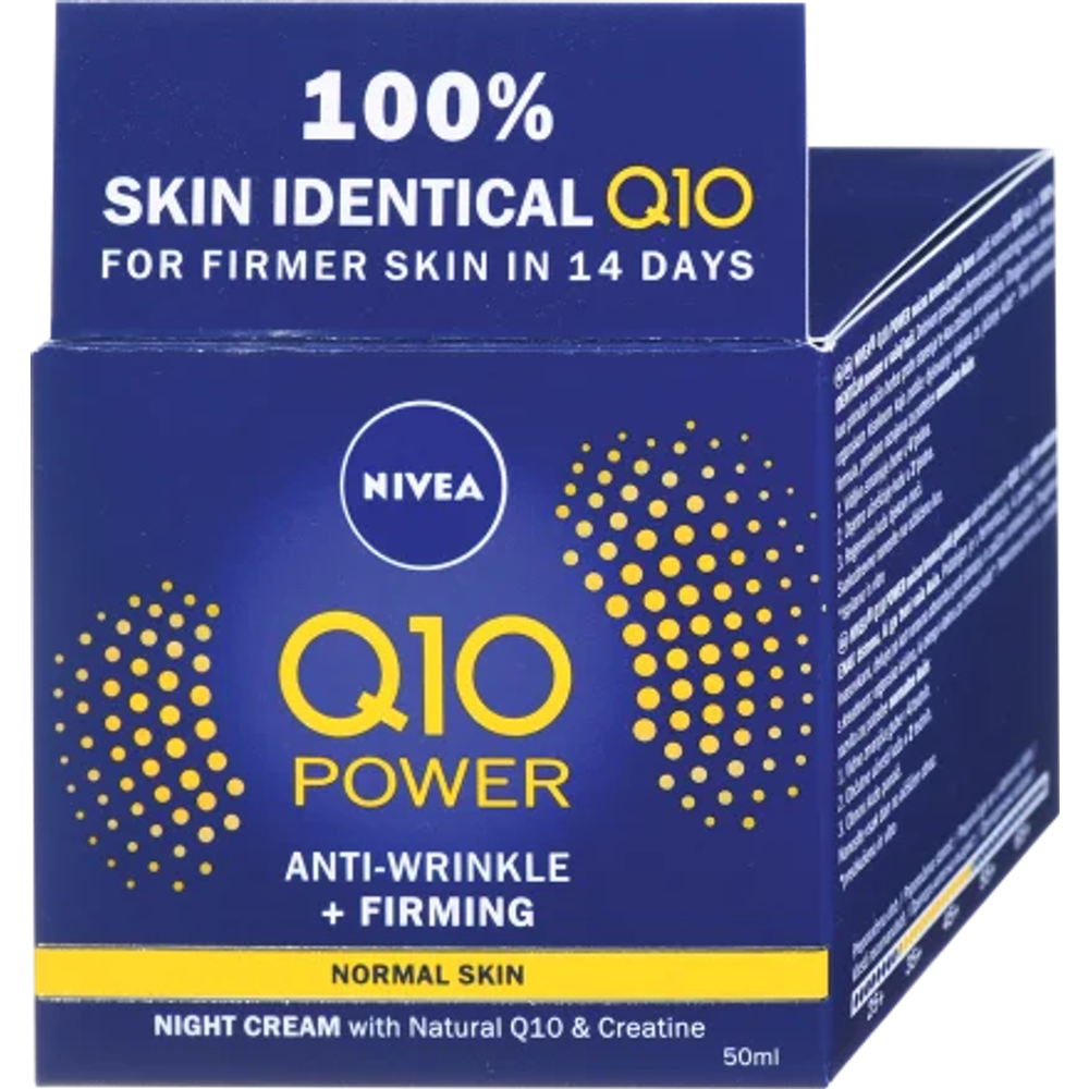 Nivea noćna krema protiv bora Q10 Plus 50ml slika 2
