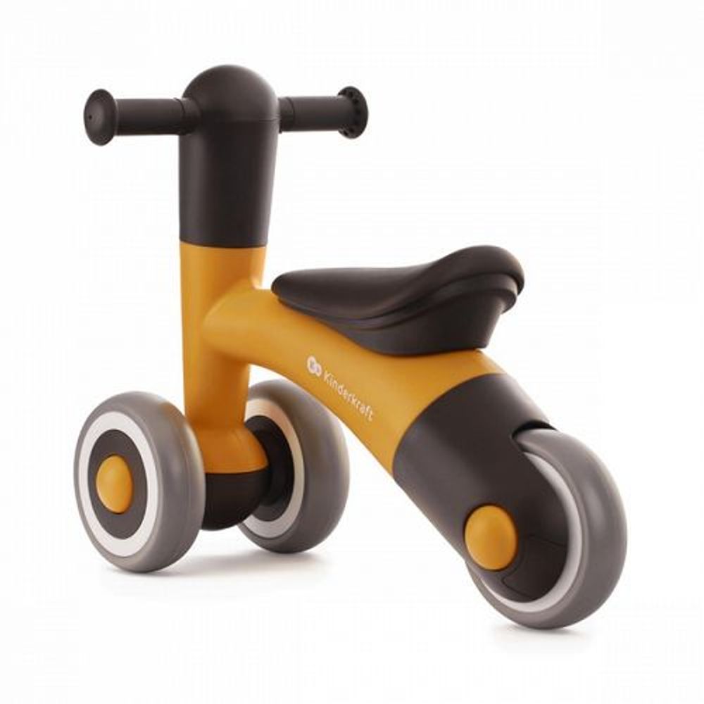 Kinderkraft Tricikl guralica MINIBI, Honey Yellow slika 3