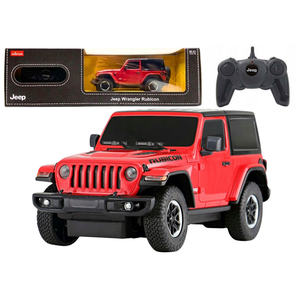 Licencirani auto na daljinsko upravljanje JEEP Wrangler JL Rubicon 1:24 – crveni