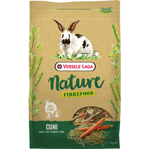 Versele-Laga NATURE Fibrefood Cuni 1 kg, potpuna hrana za kuniće slika 1