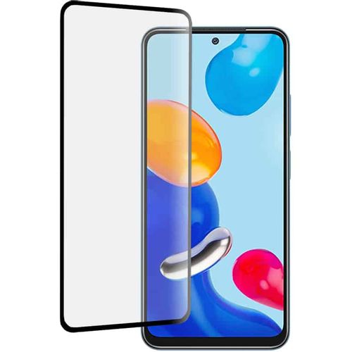 Mocolo 3D zakrivljeno potpuno ljepljivo staklo Xiaomi Redmi Note 11/Note 11S/Poco M4 Pro 4G, crno slika 1