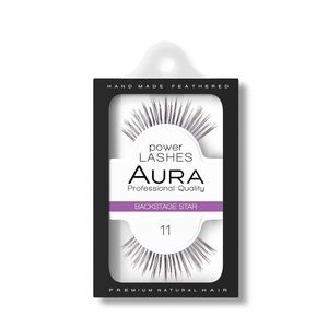 AURA Power Lashes veštačke trepavice 11 Backstage Star