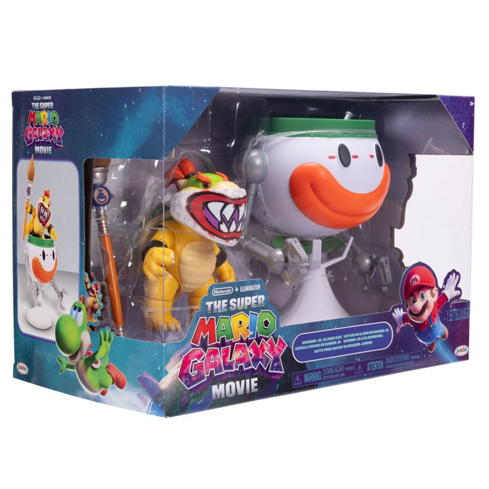 Figura Capsula Payaso de Bowser Jr. Super Mario Galaxy Movie Super Mario Bros slika 2