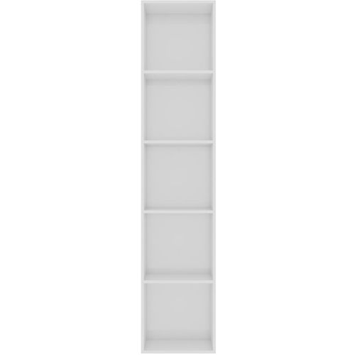 Ormarić za knjige sjajni bijeli 40x30x189 cm konstruirano drvo slika 4