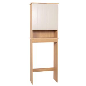 Tendance kupaonski ormarić za iznad wc školjke Rivoli, 2 vrata + 1 polica 179x23x63 cm, MDF