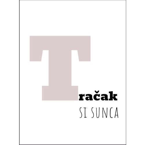 Poster Tračak si sunca slika 1