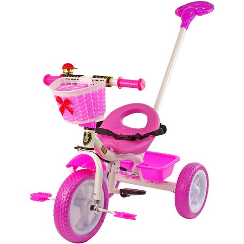 Tricikl "PRO 100" Ružičasti, EVA kotači slika 2