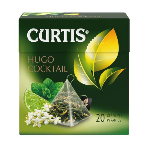 Curtis Hugo Cocktail-  Zeleni čaj sa mentom, citrusima i zovom, 20x1.8g 1515250 slika 2