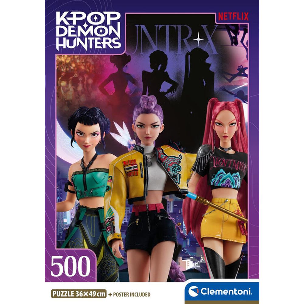Puzzle 2 CB Kpop Demon Hunters 500 kom slika 2
