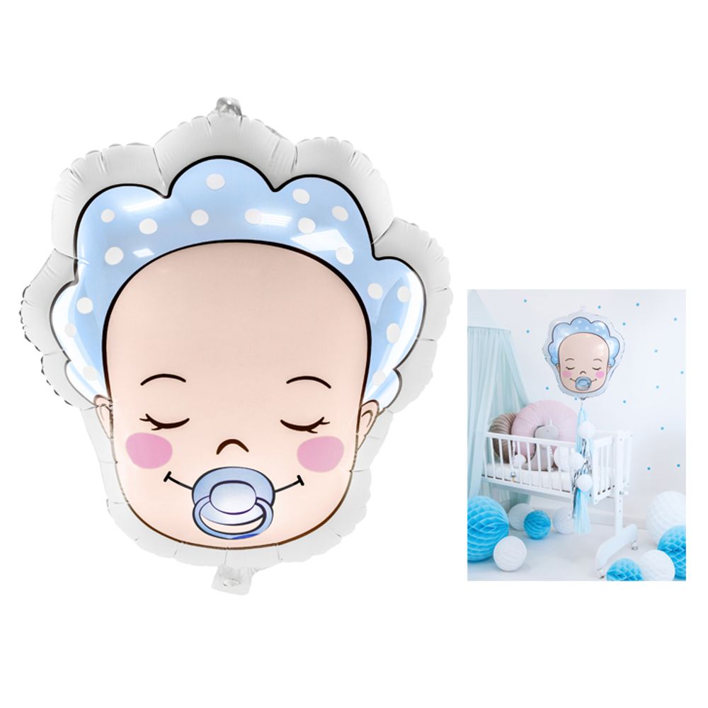 FB63-001 Folijski balon Baby Boy 45x40cm slika 1