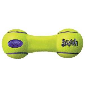 KONG Igračka za psa, AirDog Squeaker Dumbbell Medium zvučna, 6,35x17,78x6,35cm