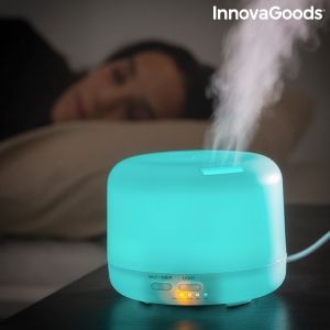Ovlaživač zraka i difuzor mirisa s višebojnim LED svjetlima Steloured InnovaGoods