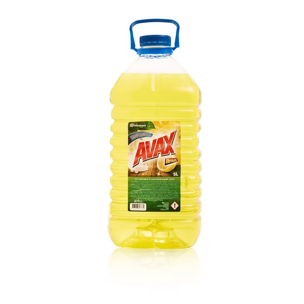 Avax Deterdžent za suđe limun 5L slika 1