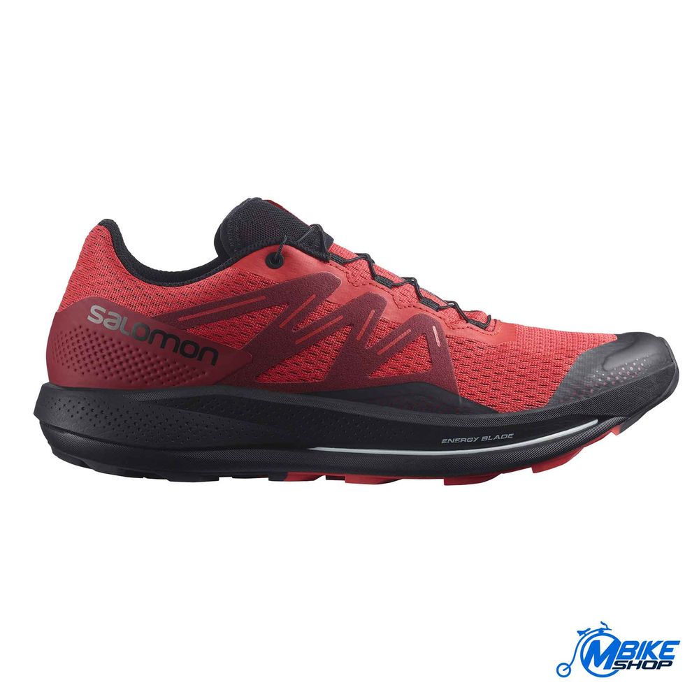 Salomon Muške patike Pulsar Trail, Poppy Red/Biking Red/Black slika 1