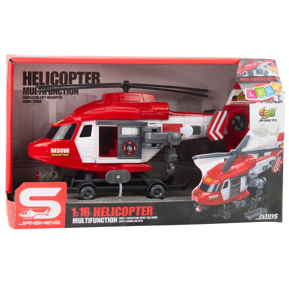 Spasilačka kuka za helikopter svjetli, zvuči crveno 1:16 slika 3