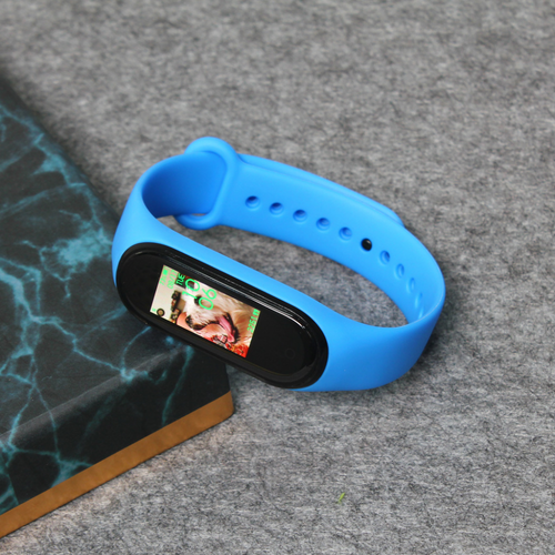 Narukvica za smart watch Xiaomi Mi Band M3/M4 svetlo plava slika 1