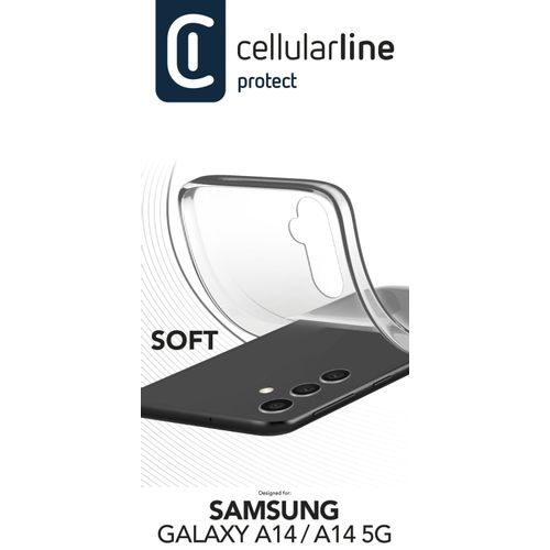 Cellularline Soft silikonska maskica za Samsung Galaxy A14 5G/4G slika 3