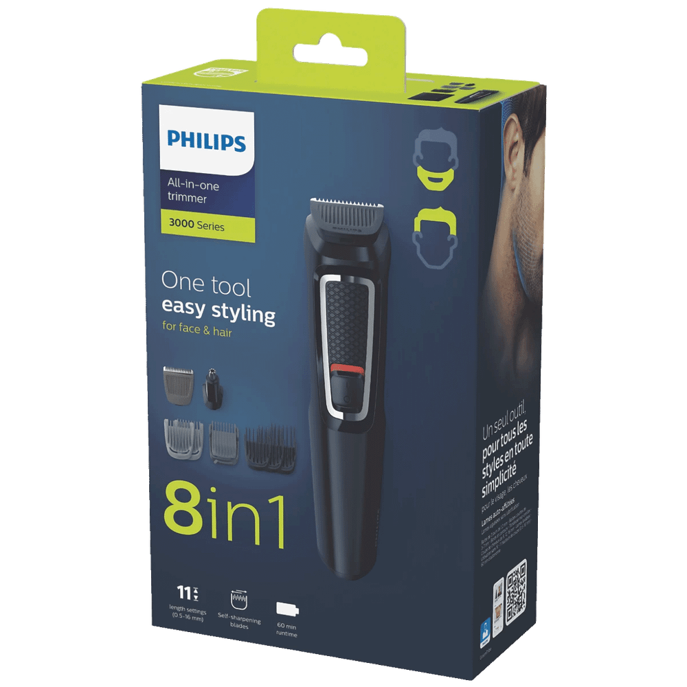 Philips Aparat za njegu lica, 8u1, All-in-One Trimmer Series 3000 - MG3730/15 slika 6