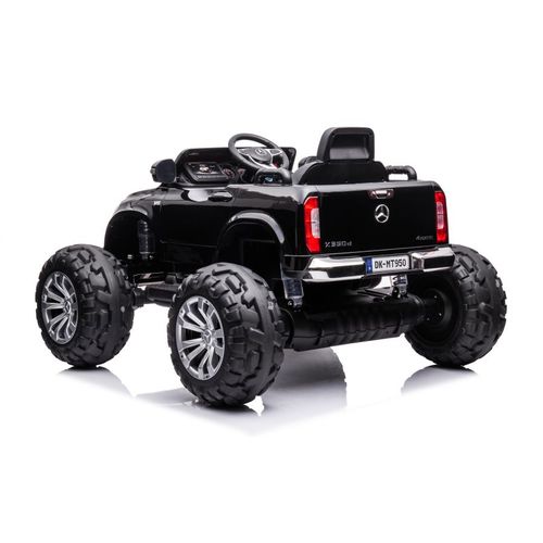 Licencirani auto na akumulator  Mercedes DK-MT950 4x4 - crni/lakirani slika 5