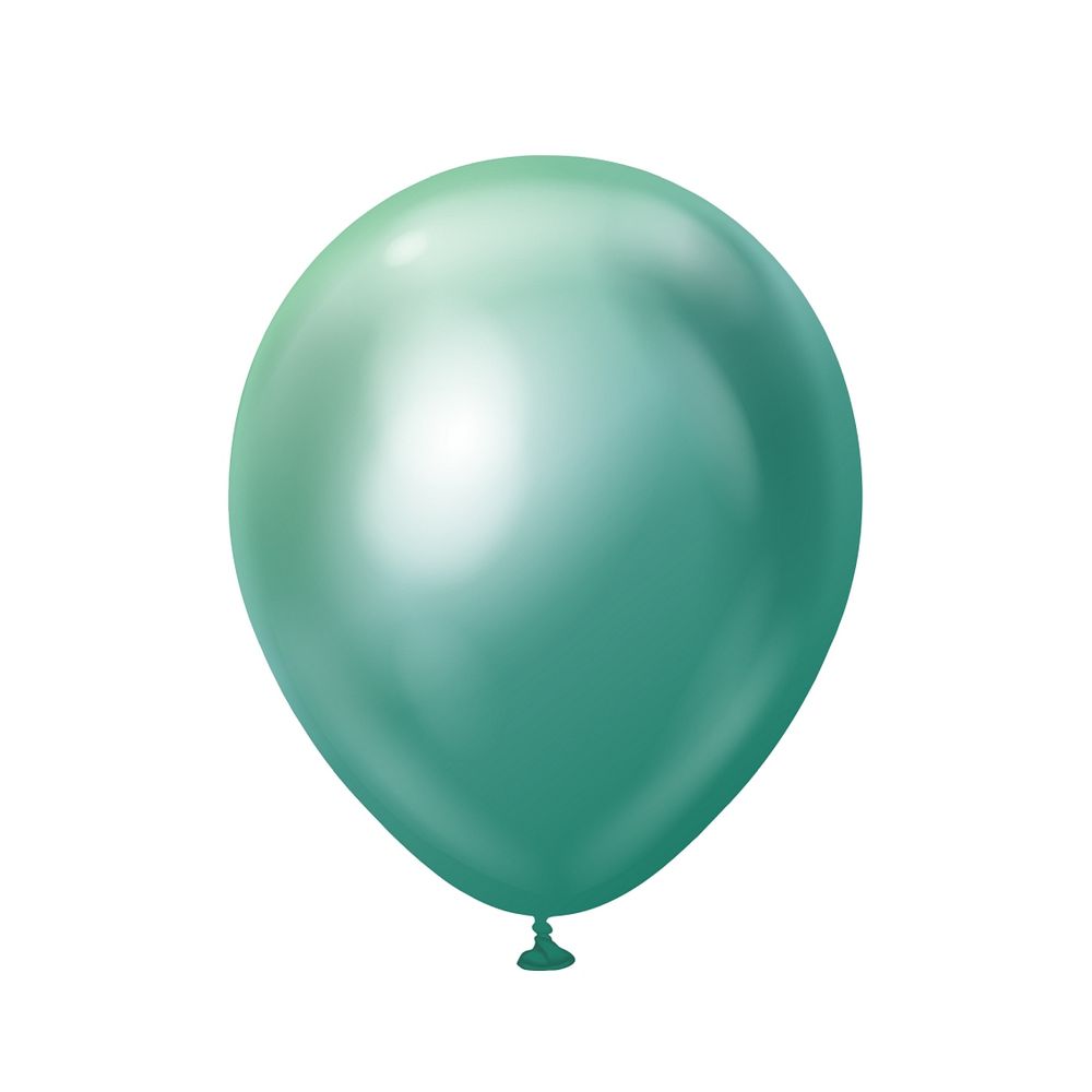 CB-7LZI Balon Platinasto Zeleni 30cm, 7kom slika 1