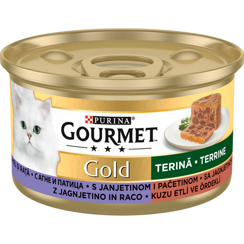 GOURMET GOLD Comp Janjetina i pačetina, 85 g slika 1