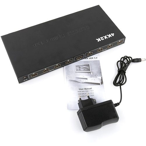 HDMI spliter aktivni 1/8 5V/3A KT-HSP 1.8 slika 5