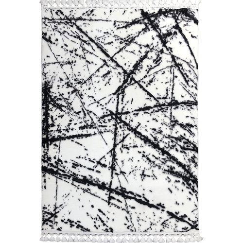 Conceptum Hypnose Tepih SAFARI, dimenzije: 80*150 cm, Safari - Black, White slika 5