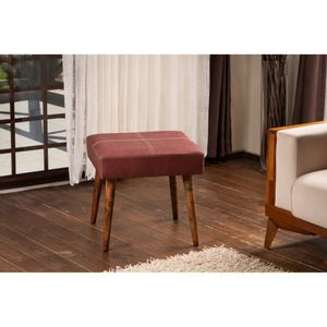 Urga - Claret Red Claret Red Pouffe