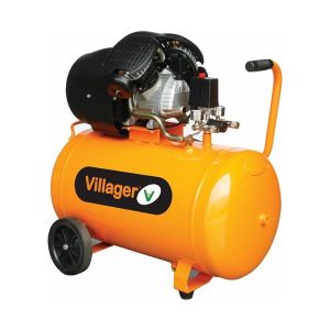 VILLAGER kompresor VAT VE100D (100l, 8bar, 316l)