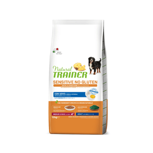 Trainer Natural Sensitive Adult No Gluten Jaje Medium/Maxi 3 kg