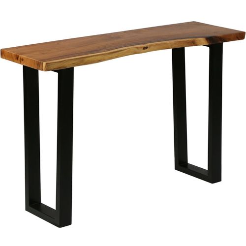 Konzolni stol od masivnog kišnog drva 110 x 35 x 75 cm slika 48