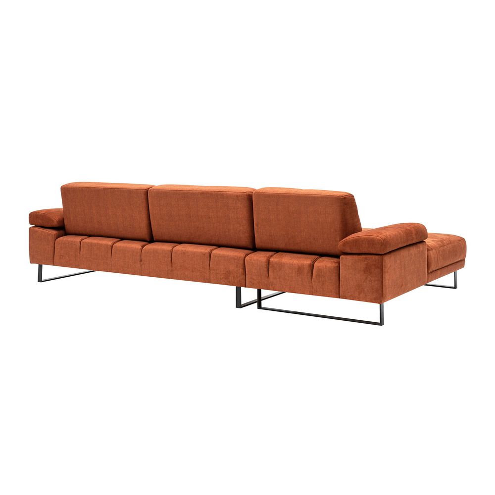 Mustang Small Left - Narandžasti Ugaoni Sofa slika 10