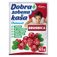 Dobra zobena kaša 65g brusnica                   