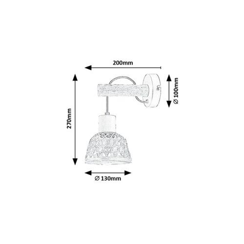 Rabalux Rattan 71025 slika 5