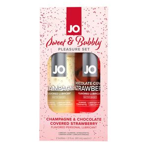 System JO - Sweet &amp; Bubbly Set Champagne &amp; Chocolate Covered Strawberry