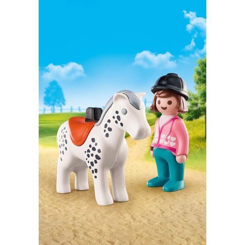 PLAYMOBIL JAHAČ S KONJEM 70404 slika 2