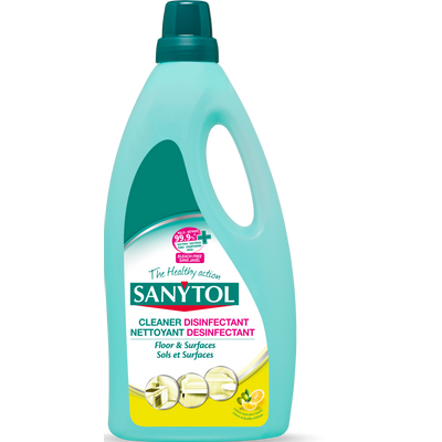 Sanytol  Sredstvo za čišćenje i dezinfekciju podova i površina s mirisom limuna 1l 