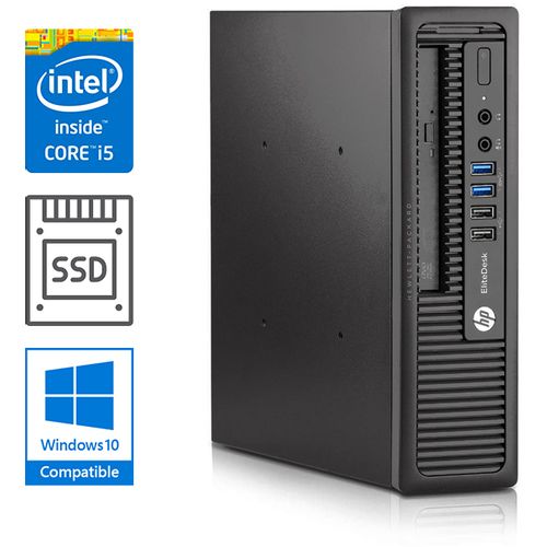 HP EliteDesk 800 G1 USDT, 8GB DDR3, 240GB SSD - rabljeni uređaj slika 2