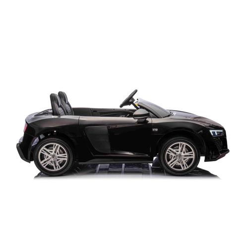 Licencirani auto na akumulator Audi R8 Spyder LIFT - dvosjed - crni slika 4